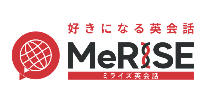 MeRISE英会話のロゴ