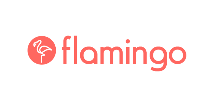 フラミンゴのロゴ